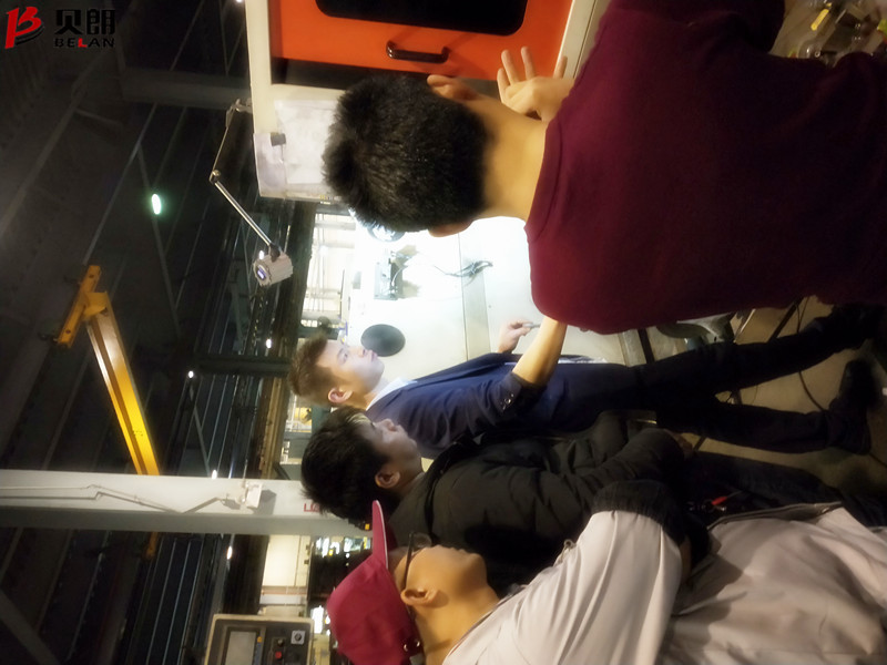 貝朗自動化設備技術客戶回訪現(xiàn)場